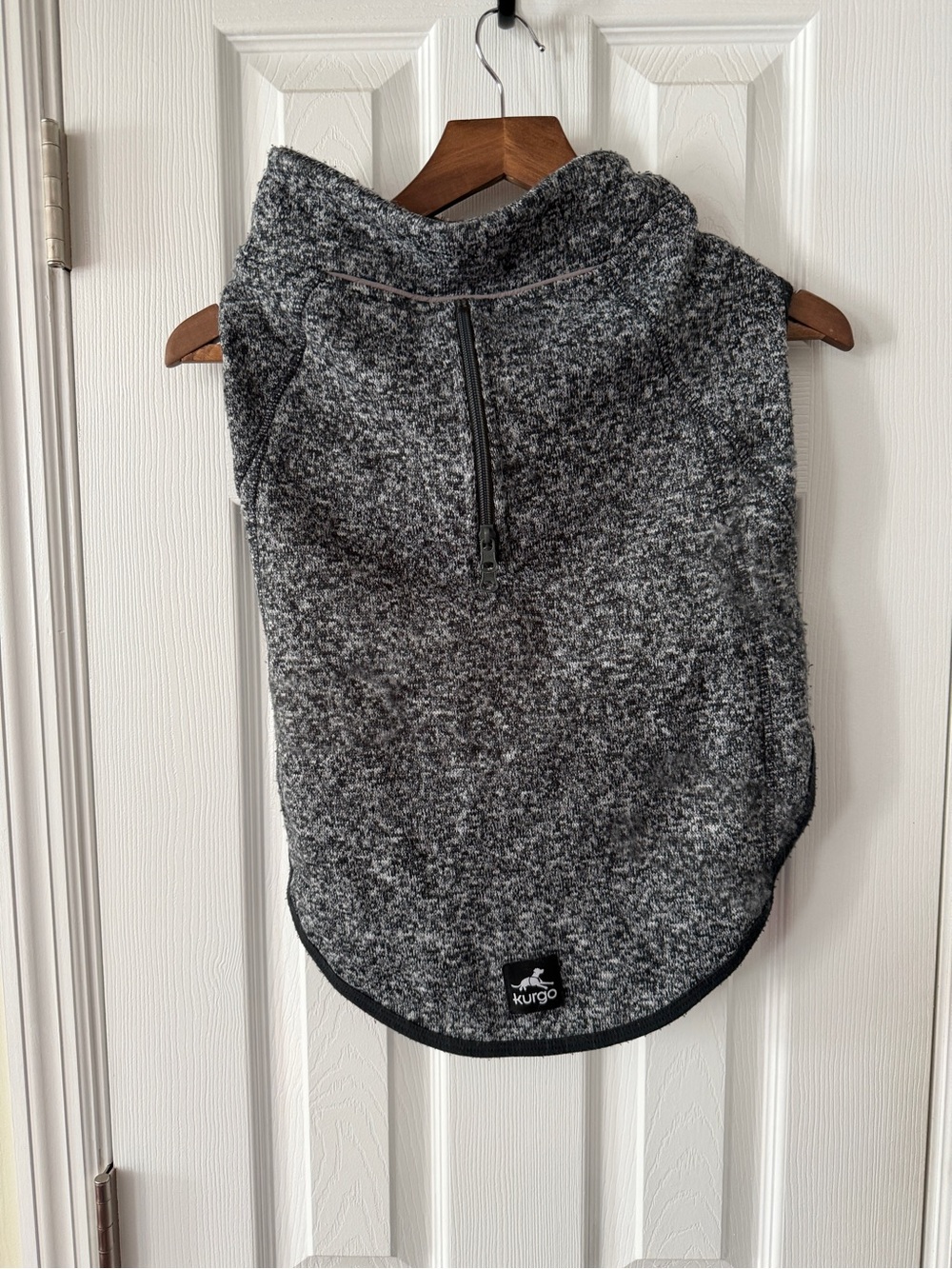 Kurgo Charcoal Marled Zip-Up Dog Vest